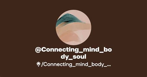 Connecting Mind Body Soul Instagram Linktree