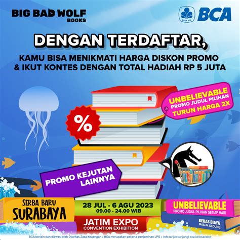 Big Bad Wolf Indonesia On Twitter Ada Banyak PROMO MENARIK Dan Grand