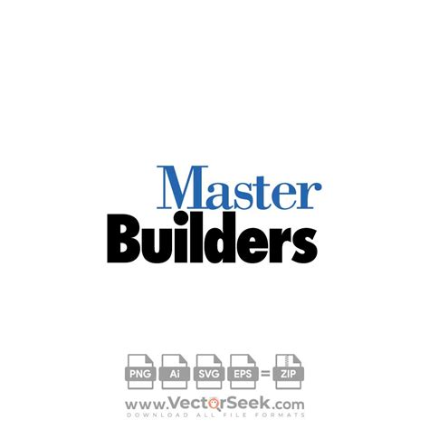 Master Builders Logo In Png Svg Vector Format Free Download