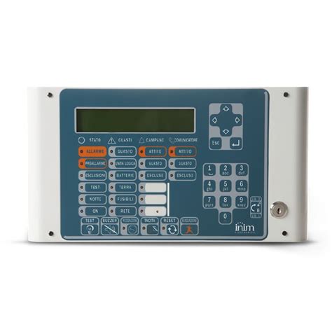 Inim Smartletusee Lcd Repeater Panel With Lcd Display Compatible