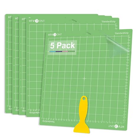 Buy Htvront Standard Grip Cutting Mats For Cricut 5 Pack Cutting Mats