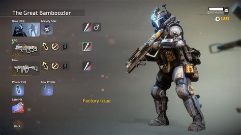 Holo Pilot and EPG default camos match : r/titanfall