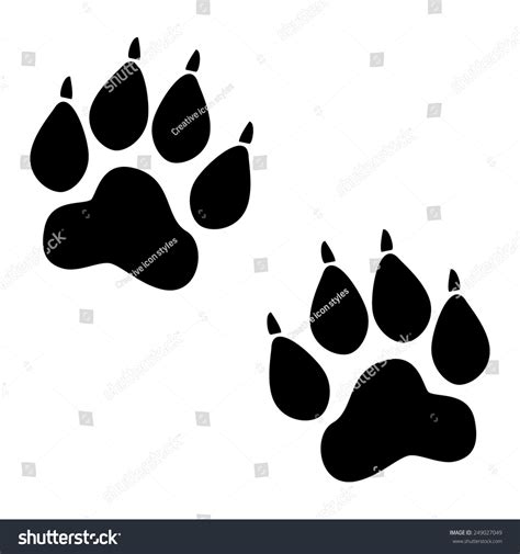 3,236 Lion Footprint Images, Stock Photos & Vectors | Shutterstock