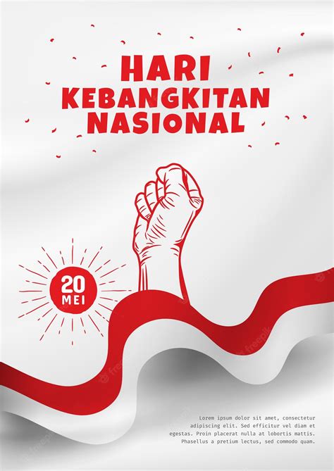 Premium Vector Hari Kebangkitan Nasional 20 Mei Translation May 20