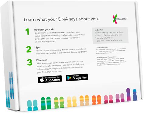 23andme Health Ancestry Saliva Collection Kit International Shipping