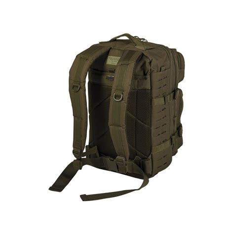 Mochila Mil Tec Us Assault Pack Lg Litros Laser Cut Verde