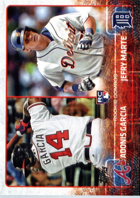 2015 Topps Update US108 Adonis Garcia RC Jefry Marte RC NM EBay