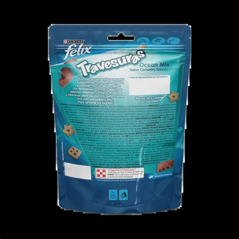 Felix Travesuras Ocean Mix Snack Gr Pet Gold