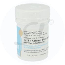 Sch Ler Nr Silicea D Kautabletten G