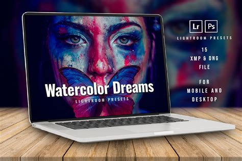 15 Watercolor Dreams Lightroom Preset Graphic By ZHidayat Creative