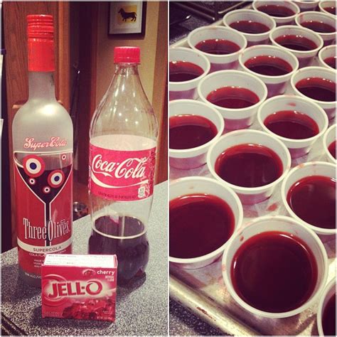 Cherry Coke Jello Shots Kirsten Krupps