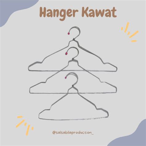 Jual Hanger Baju Anak Dewasa Jumbo Murah Hanger Besi Hanger Kawat