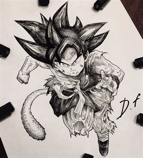 angry goku  david freeman rdbz