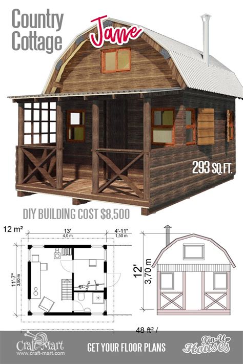 Small Log Cabin Floor Plans