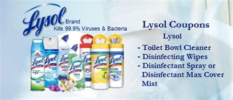 Lysol Coupons | Coupon Network