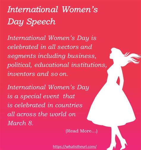 International Womens Day Speech