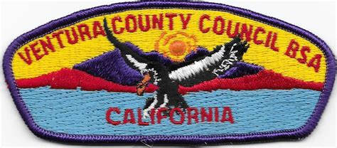 Ventura County Council Strip S Cloth Back Csp Sap Boy Scouts Of