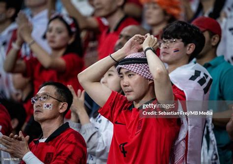 Fans Of Korea Republic During The Fifa World Cup Qatar 2022 Group H