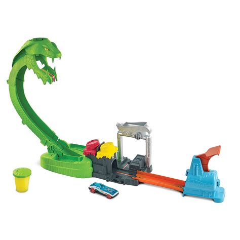 Hot Wheels City Toxic Creatures Jadowita Kobra Zestaw Hot Wheels Sklep EMPIK