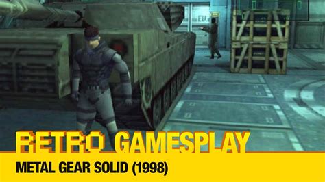 Retro Gamesplay Metal Gear Solid 1998 Youtube