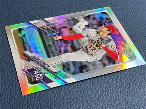 代購代標第一品牌樂淘letao大谷翔平2021 Topps Chrome Update All Star Game ASG 4