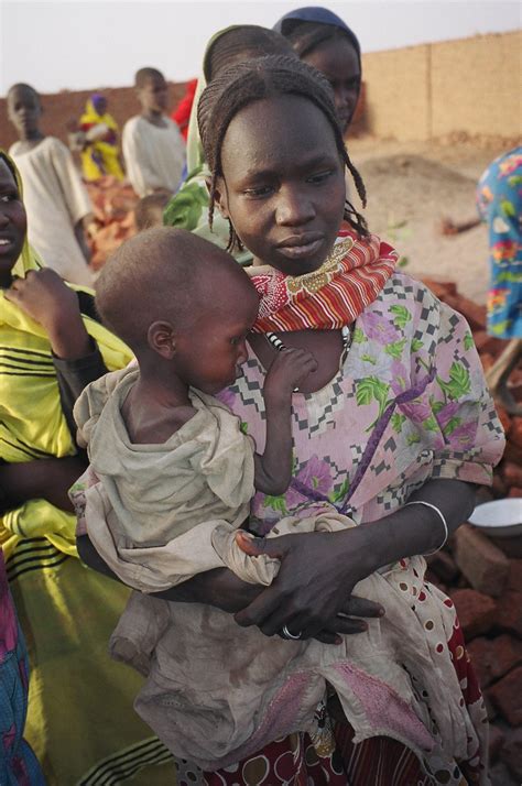 Filenorth Darfur Idp Malnourished Child Wikimedia Commons