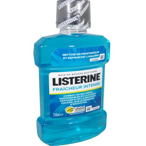 LISTERINE FRAICHEUR INTENSE 250 ML