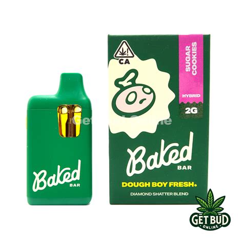 Baked Bar 2g Diamond Shatter Vape Sugar Cookies Get Bud Online Usa