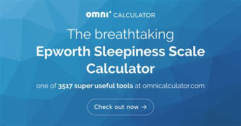 Epworth Sleepiness Scale Calculator