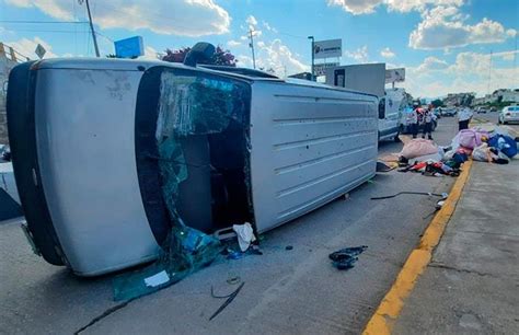 Conductor Resulta Lesionado Al Volcar