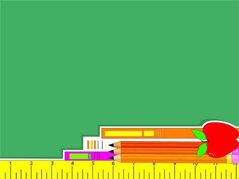 Powerpoint Cute Teacher Background Novocom Top Elementary School Hd