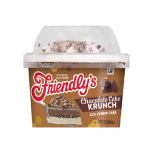 Chocolate Cake Krunch Ice Cream Cake Cup Oz Friendly S