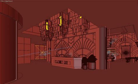 Art Deco Casino Interior 3D - TurboSquid 2015809