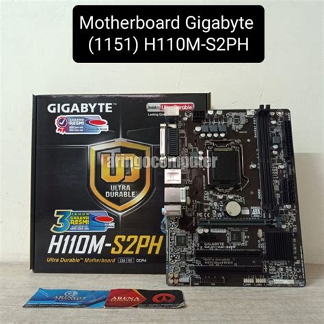 Jual Motherboard Gigabyte H M S Ph Shopee Indonesia