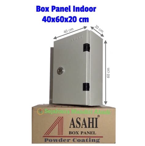 Jual Box Panel Listrik 40x60x20 Indoor Asahi Powder Coating Kota