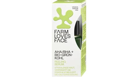 Farm loves Face AHA BHA Bio Grünkohl Peeling Serum online bestellen