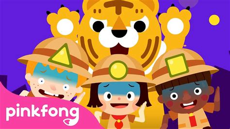 Les Formes dans la Jungle Comptine à Apprendre les Formes Pinkfong