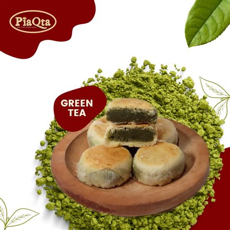 Jual Piaqta Snack Kue Bakpia Bakar Ala Pathok Green Tea Isi Matcha