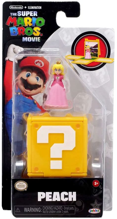 Super Mario Bros The Movie Peach Mini Figure Jakks Pacific Toywiz