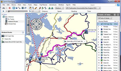 Using Garmin BaseCamp For Trip Planning