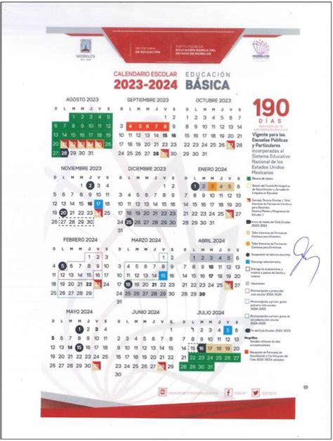 Confirman Calendario Escolar Para El Ciclo Escolar Para El