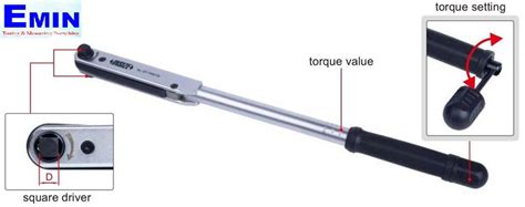 Insize IST 7WM225 Classic Torque Wrenches 50 225 N M 1 2 Inch