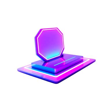 neon platform png vector psd  clipart  transparent background