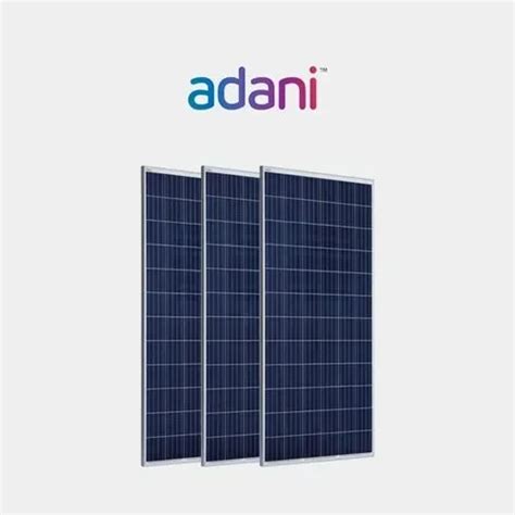 Adani Polycrystalline Solar Panels 24V At Best Price In Rangareddy