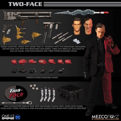 Mezco One:12 Collective Two-Face -4ColorHeroes
