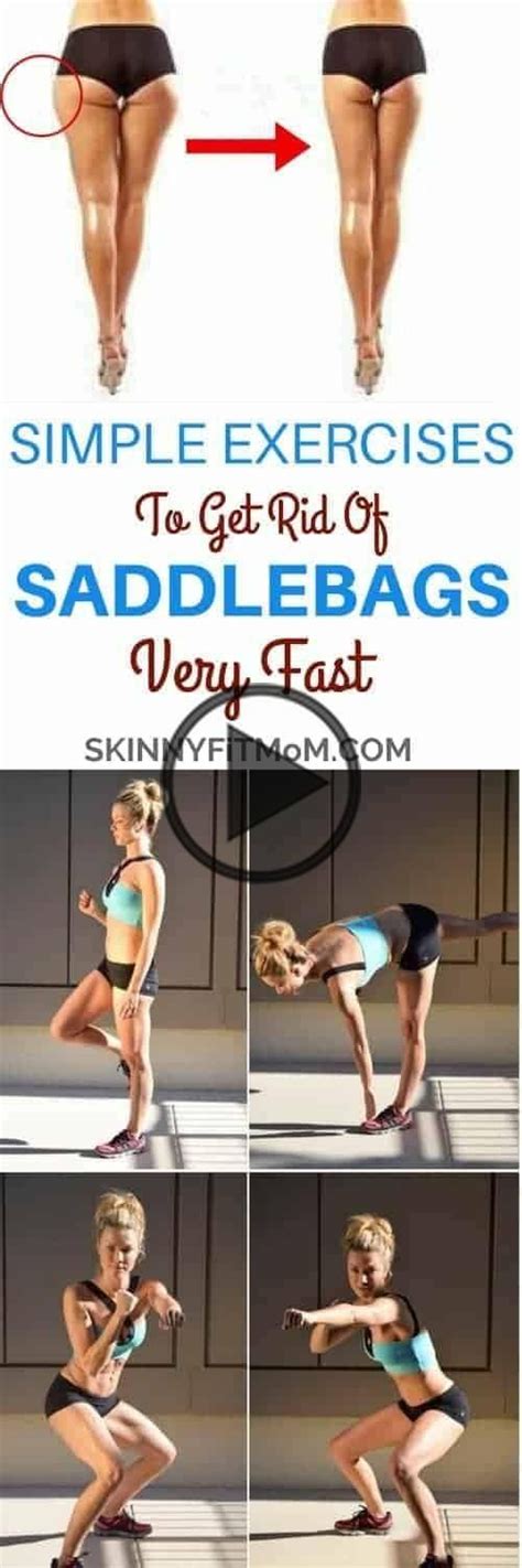 8 Simple Exercises To Get Rid Of Saddlebags For Women Easy Workouts