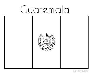 Guatemala flag coloring page free printable coloring pages – Artofit