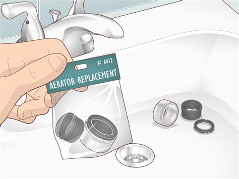 how to clean an aerator on a kitchen faucet