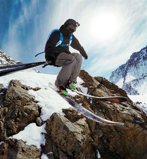 Gopro Skiing In Portillo Chile