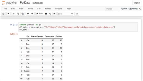 Importing Data To Use In A Pandas Dataframe